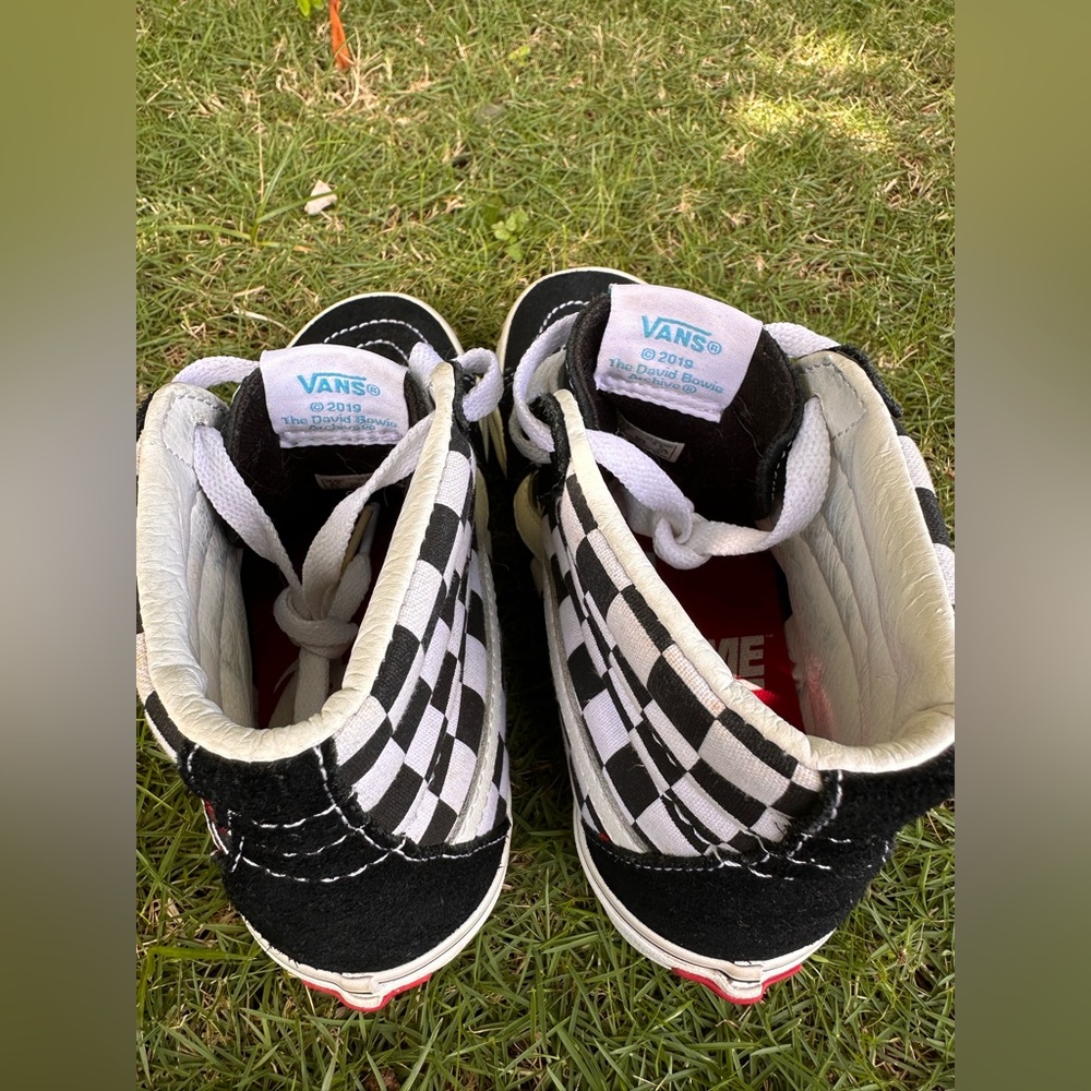 Vans Sk8-HI David Bowie Diamond Dogs Size Women’s 5.5/ Men’s 4 - Picture 5 of 10